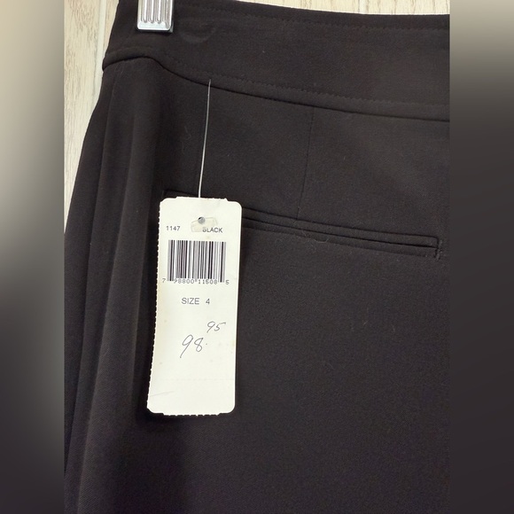 Not Your Daughters Jeans Classic Trouser Black Size 4 NWT - Picture 5 of 6
